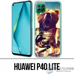 Funda Huawei P40 Lite - Oso astronauta