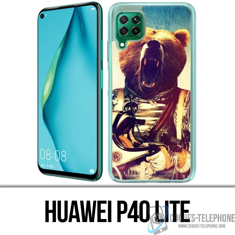 Custodia per Huawei P40 Lite - Orso astronauta
