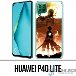 Huawei P40 Lite Case - Attak On Titan Poster