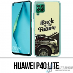 Huawei P40 Lite case - Back To The Future Delorean