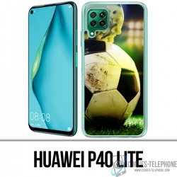 Huawei P40 Lite Case - Fußballfußball