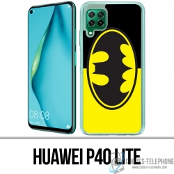 Funda Huawei P40 Lite - Batman Logo Classic Amarillo Negro