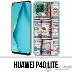 Funda Huawei P40 Lite - Billetes de dólar enrollados