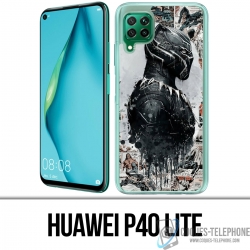 Coque Huawei P40 Lite - Black Panther Comics Splash