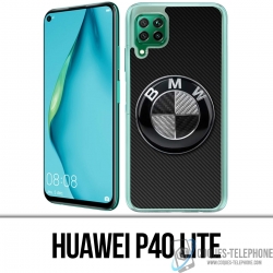 Funda Huawei P40 Lite - Logotipo Bmw Carbono
