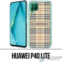 Coque Huawei P40 Lite - Burberry