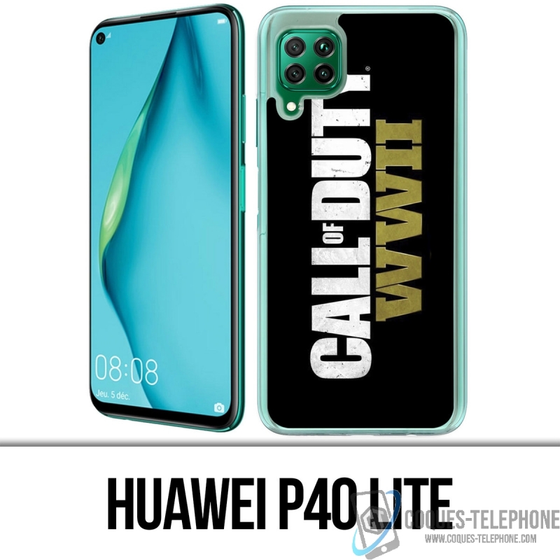 Custodia Huawei P40 Lite - Logo Call Of Duty Ww2