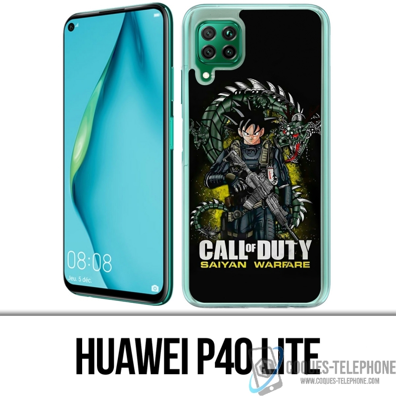Huawei P40 Lite Case - Call Of Duty X Dragon Ball Saiyajin Krieg