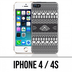 IPhone 4 / 4S Case - Gray Azteque
