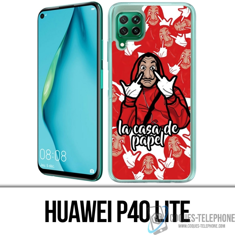 Funda Huawei P40 Lite - Casa De Papel - Dibujos animados