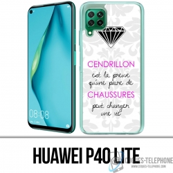 Huawei P40 Lite Case - Aschenputtel Zitat