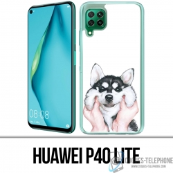Huawei P40 Lite Case - Husky Cheek Dog
