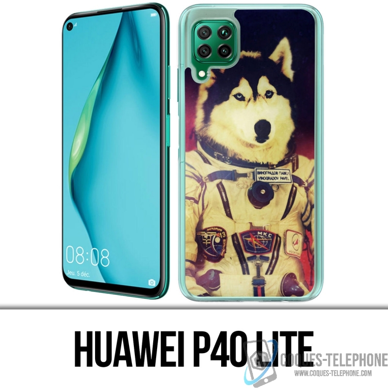 Custodia per Huawei P40 Lite - Cane astronauta Jusky