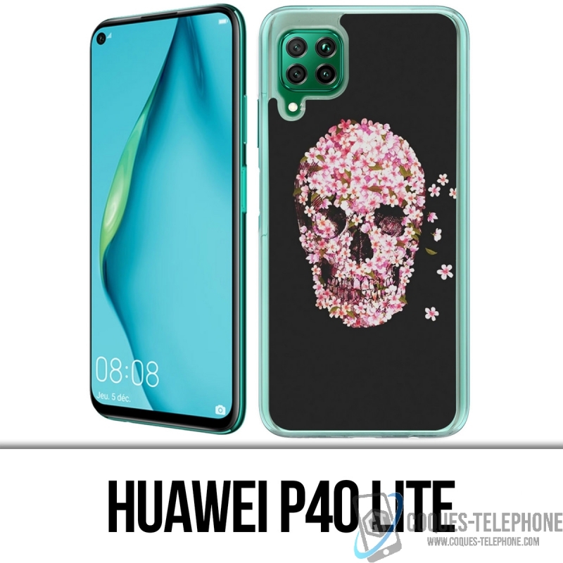 Huawei P40 Lite Case - Crane Flowers 2