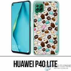 Huawei P40 Lite Case - Kawaii Cupcake