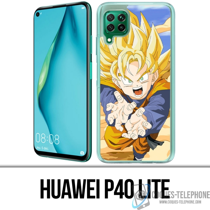 Huawei P40 Lite Case - Dragon Ball Son Goten Fury