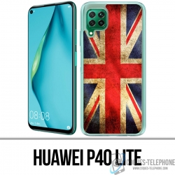 Custodia per Huawei P40 Lite - Bandiera vintage del Regno Unito
