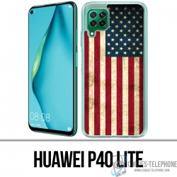 Huawei P40 Lite Case - USA Flagge