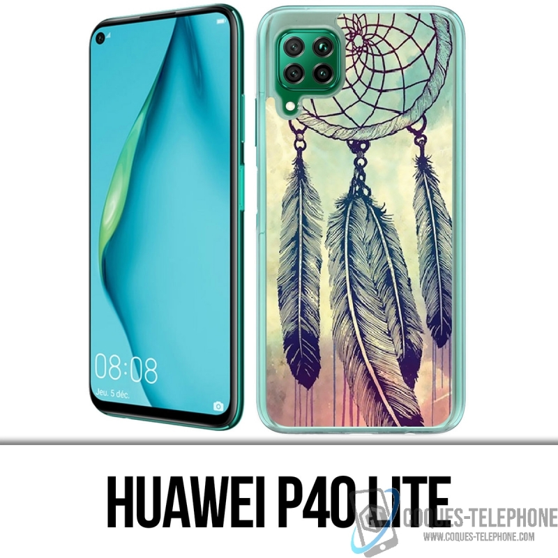 Funda Huawei P40 Lite - Plumas de atrapasueños