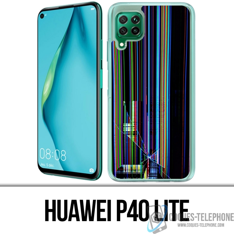 Huawei P40 Lite Case - Broken Screen