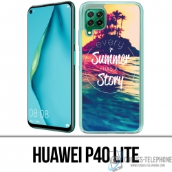 Huawei P40 Lite Case - Jeder Sommer hat Geschichte