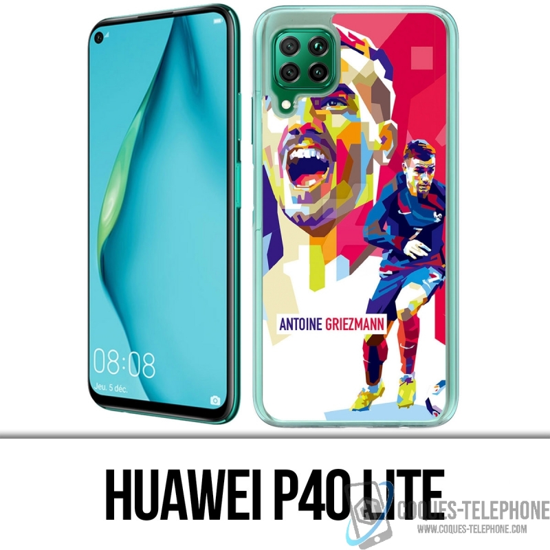 Huawei P40 Lite Case - Fußball Griezmann