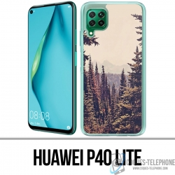 Funda Huawei P40 Lite - Bosque de abetos