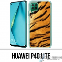 Custodia per Huawei P40 Lite - Pelliccia di tigre