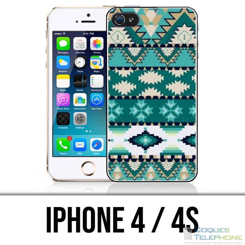 IPhone 4 / 4S Case - Azteque Green