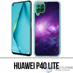 Huawei P40 Lite Case - Purple Galaxy