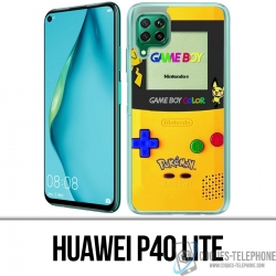 Custodia per Huawei P40 Lite - Game Boy Color Pikachu Pokémon Giallo