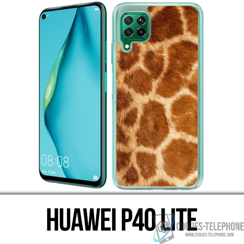 Custodia per Huawei P40 Lite - Pelliccia di giraffa