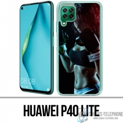 Huawei P40 Lite Case - Girl Boxe