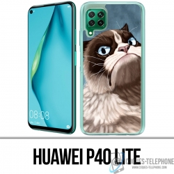 Huawei P40 Lite Case - Grumpy Cat
