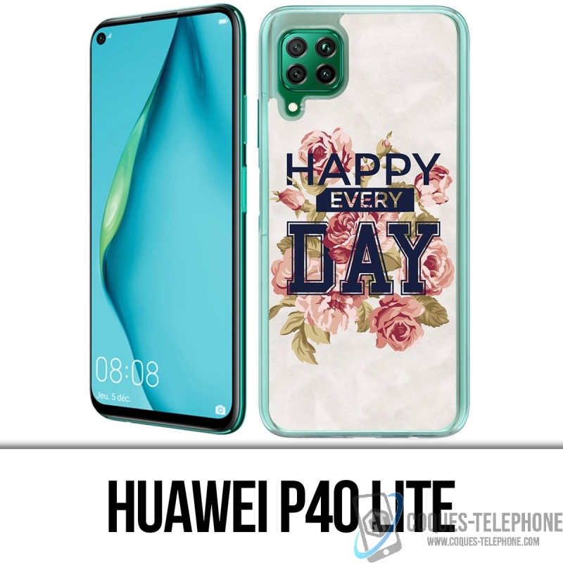 Custodia per Huawei P40 Lite - Happy Every Days Roses