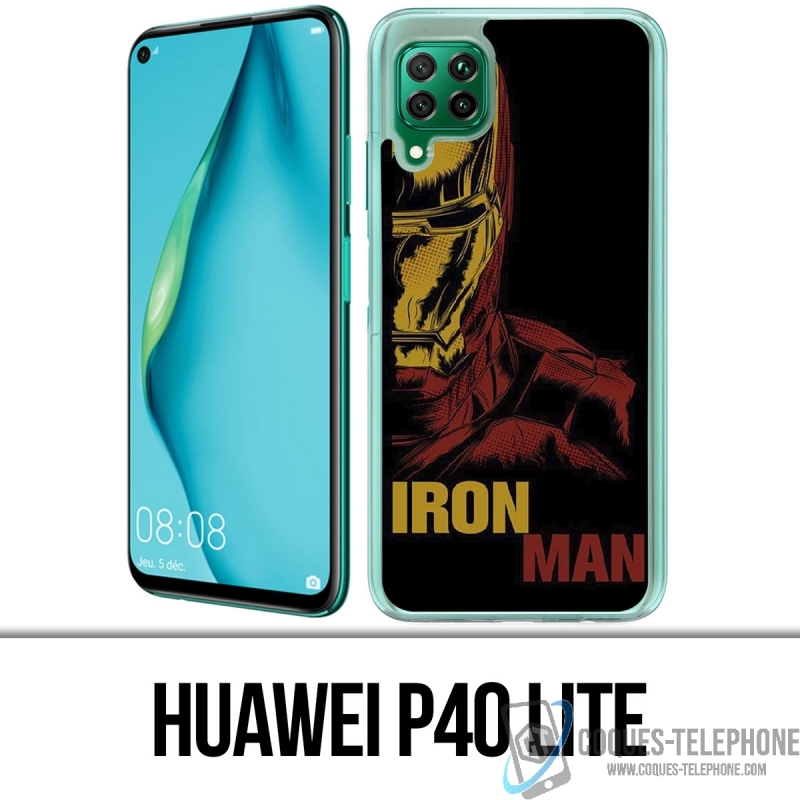 Custodia per Huawei P40 Lite - Iron Man Comics