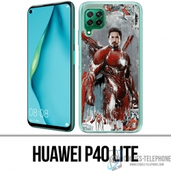 Coque Huawei P40 Lite - Iron Man Comics Splash