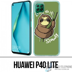 Huawei P40 Lite Case - Just Do It Slowly