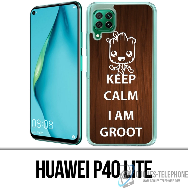 Huawei P40 Lite Case - Keep Calm Groot