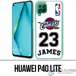 Coque Huawei P40 Lite - Lebron James Blanc