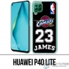 Custodia per Huawei P40 Lite - Lebron James Nera