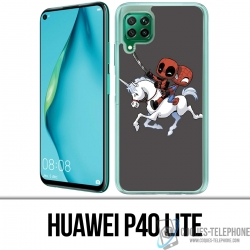 Coque Huawei P40 Lite - Licorne Deadpool Spiderman