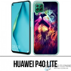 Funda para Huawei P40 Lite - Galaxy Lion
