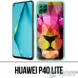 Huawei P40 Lite Case - Geometric Lion