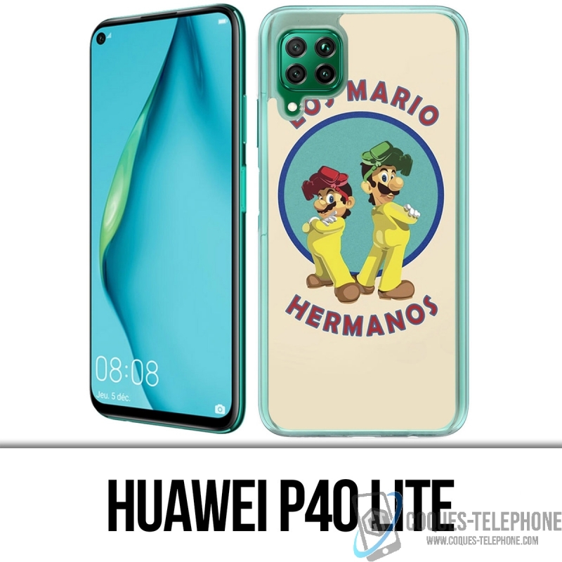 Funda Huawei P40 Lite - Los Mario Hermanos