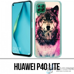 Custodia per Huawei P40 Lite - Triangolo Lupo