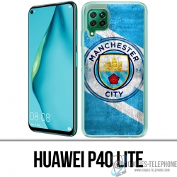 Funda para Huawei P40 Lite - Grunge de fútbol de Manchester