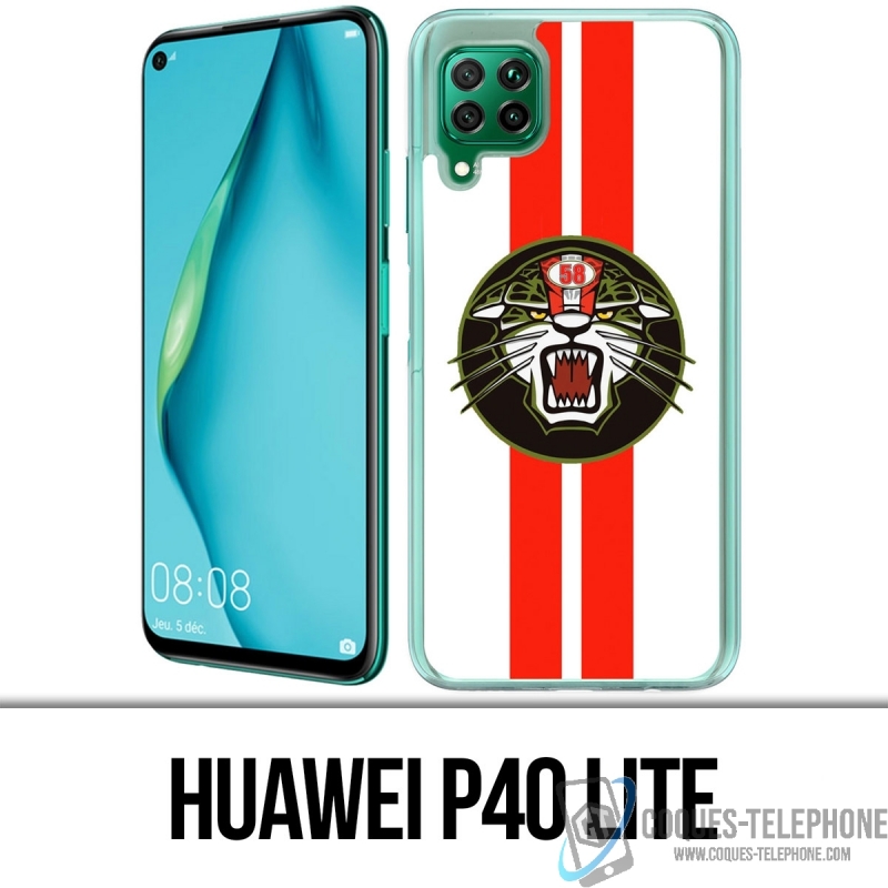 Cover Huawei P40 Lite - Logo Motogp Marco Simoncelli