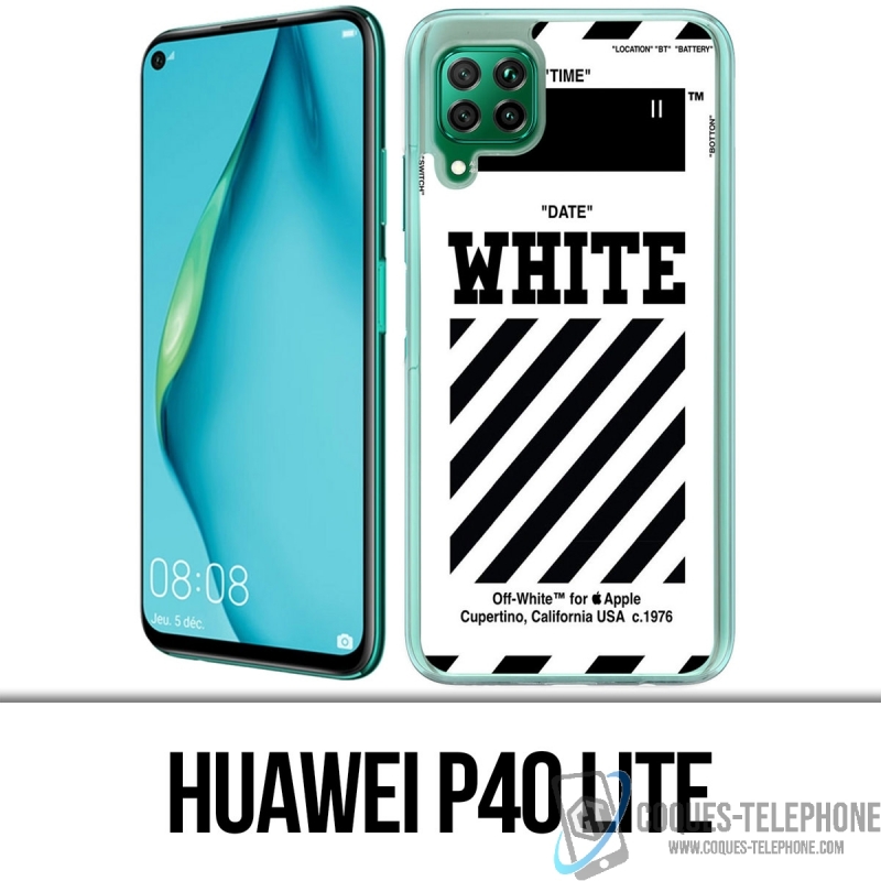 Funda para Huawei P40 Lite - Blanco roto Blanco