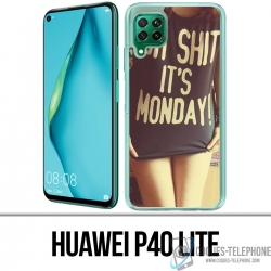 Funda Huawei P40 Lite - Oh, mierda, chica del lunes